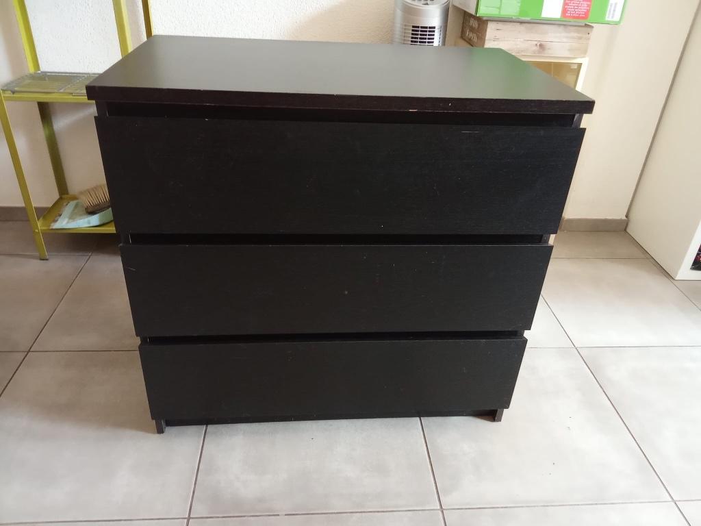 IKEA Malm ladekast, Ophalen, Gebruikt, 50 tot 100 cm, 3 of 4 laden