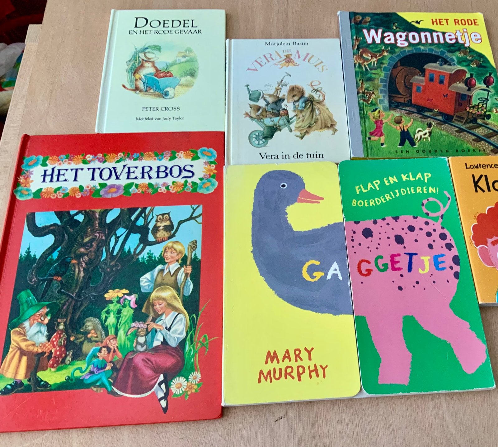 Vijf kinderboekjes., Boeken, Ophalen of Verzenden, Gelezen
