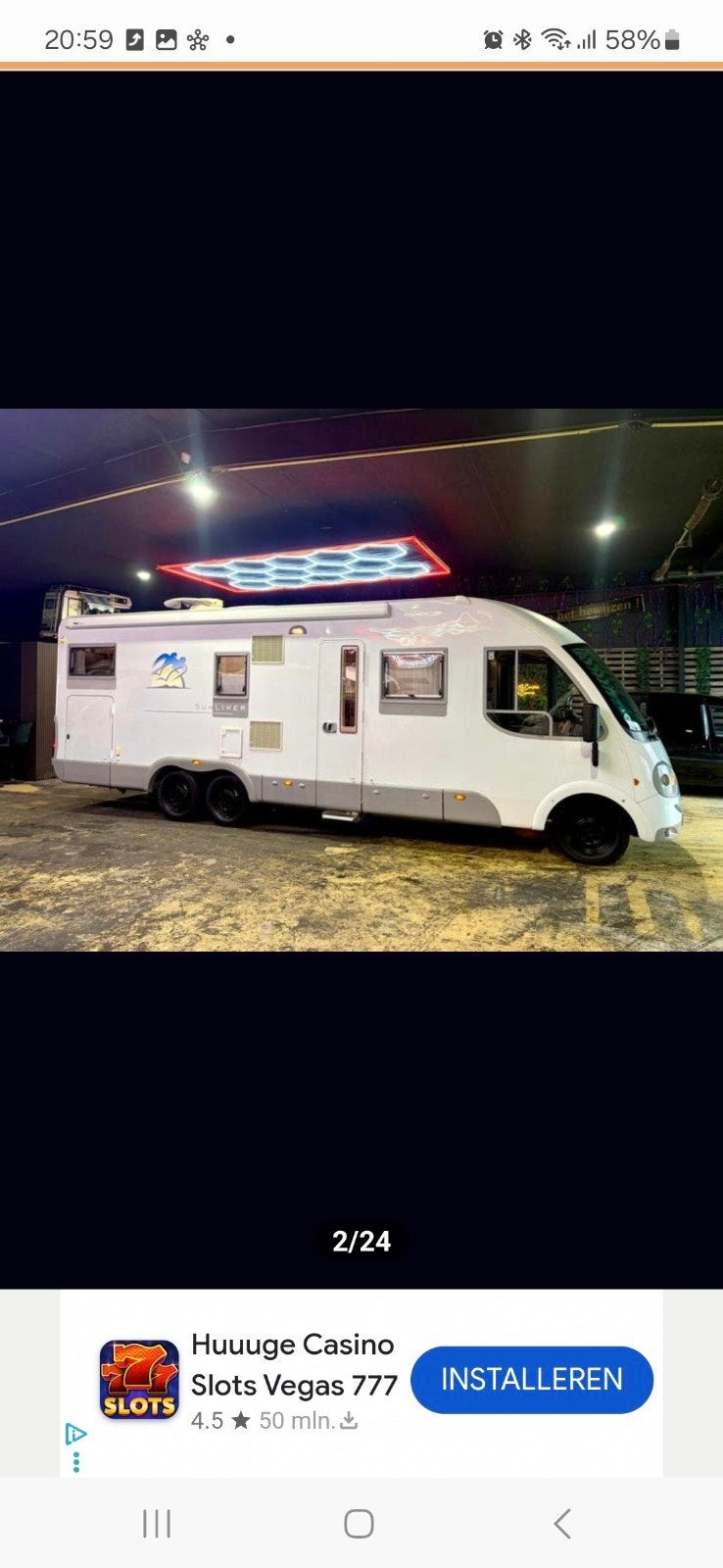 Knaus Sunliner Leg 808 - Ruime en complete integraal camper, Caravans en Kamperen, Campers, Integraal, Standaard zit, Fiat, Vloeistofverwarming