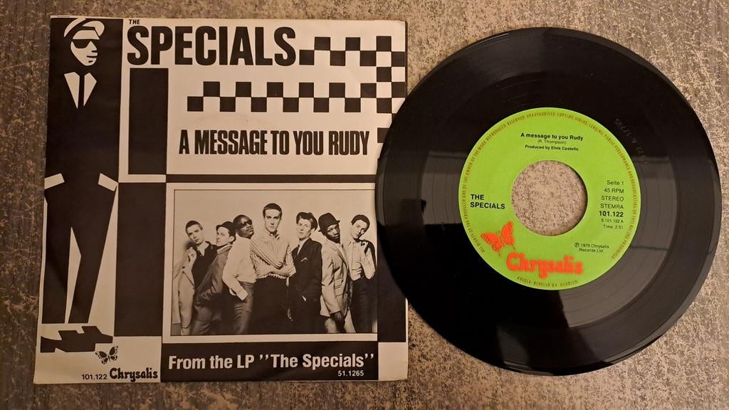 Specials  - A message to you rudy, 7 inch, Single, Zo goed als nieuw, Pop