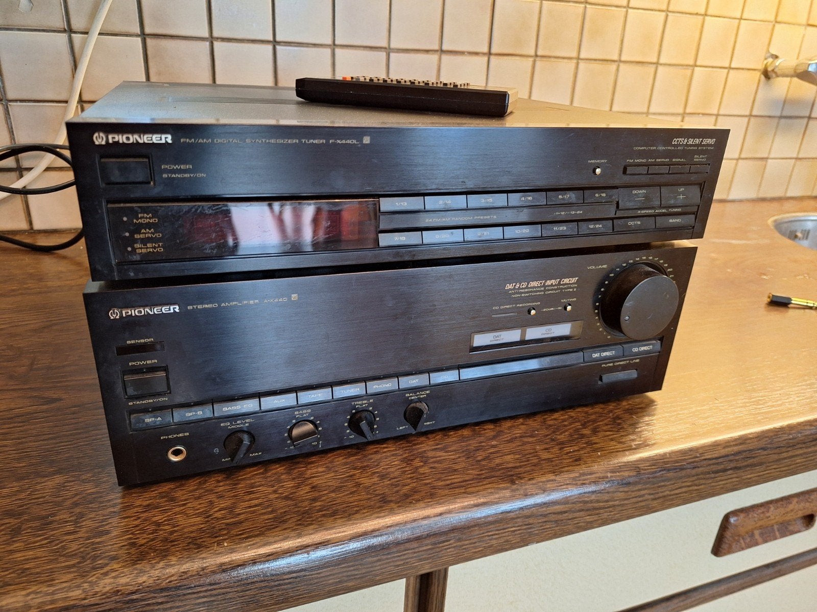 Pioneer versterker en radio setje, Audio, Tv en Foto, Ophalen, Pioneer