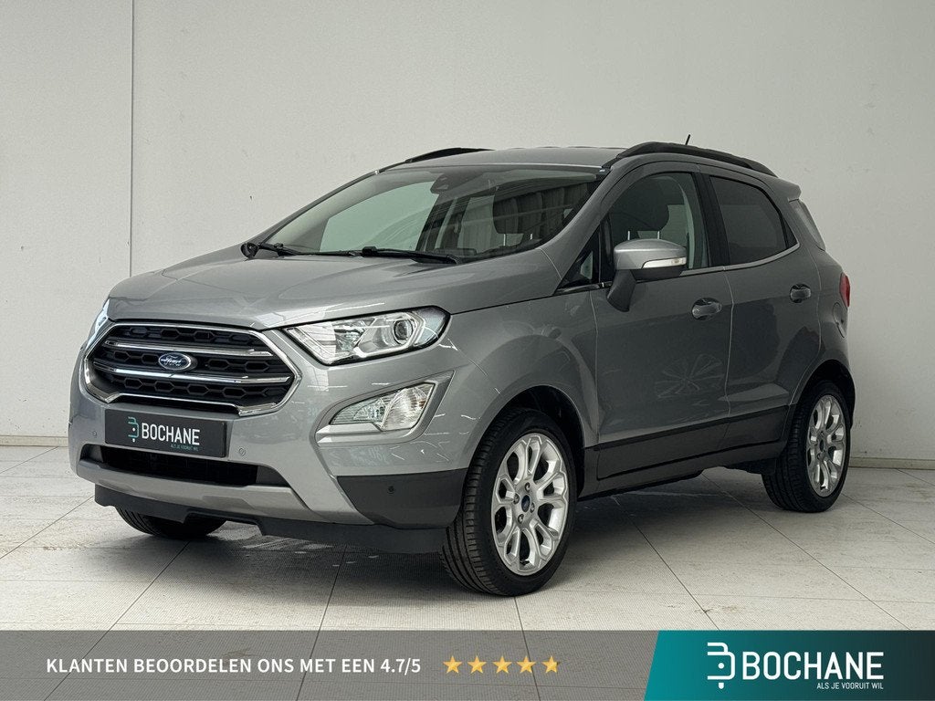 Ford EcoSport 1.0 EcoBoost Titanium | Trekhaak | Stoelverwar, Auto's, Ford, Voorwielaandrijving, 125 pk, Gebruikt, Ecosport