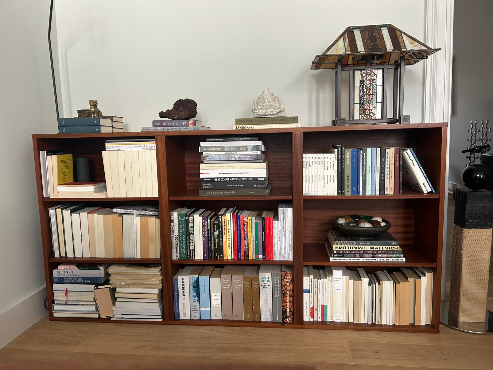 Pierre guariche meurop vintage teak boekenkast, Ophalen, Zo goed als nieuw, 25 tot 50 cm, 50 tot 100 cm