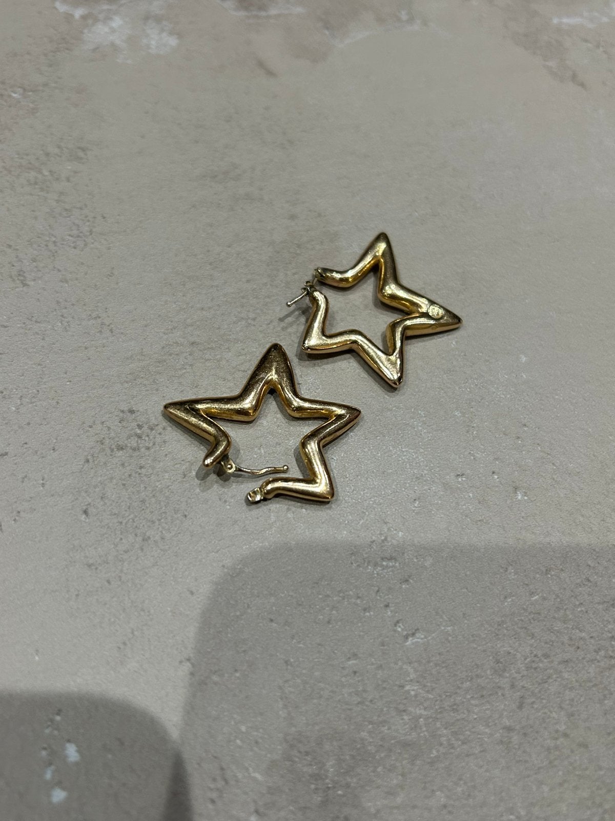 Gouden oorbellen, Ophalen of Verzenden, Zo goed als nieuw, Goud