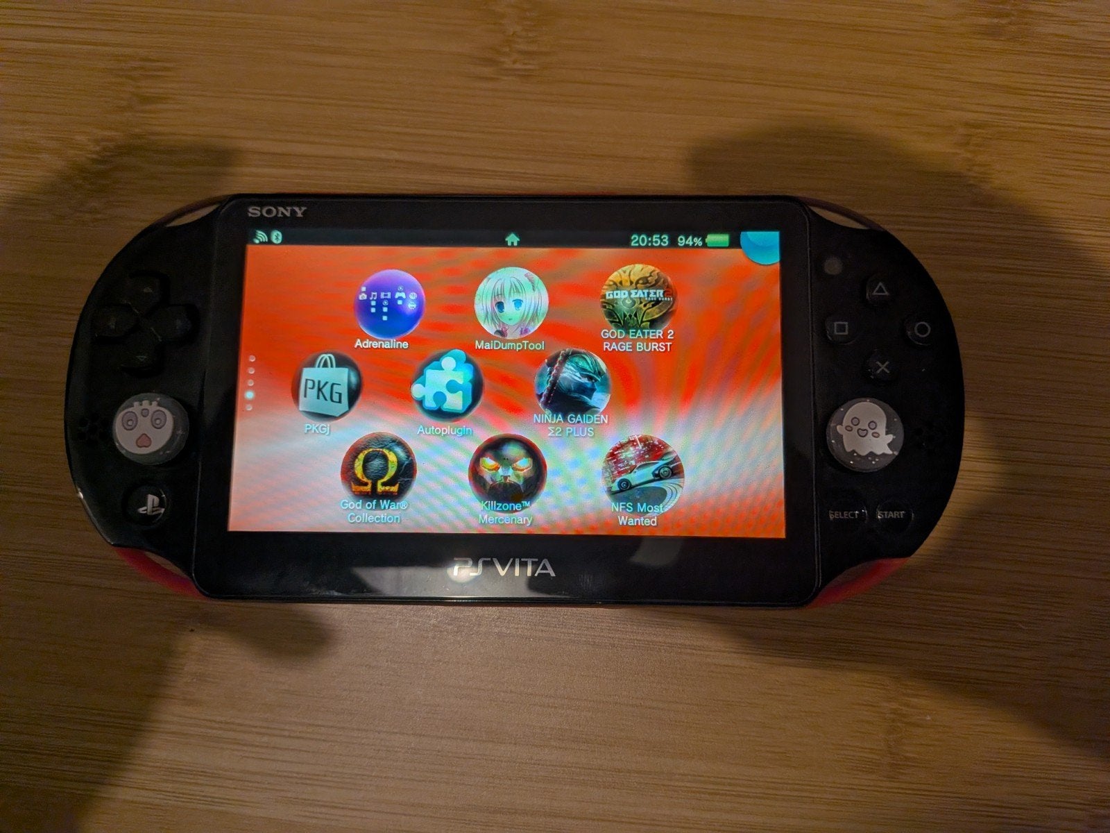 Sony PlayStation Vita (PCH-2000) Rood met games, Ophalen, Gebruikt, Overige kleuren, Met games