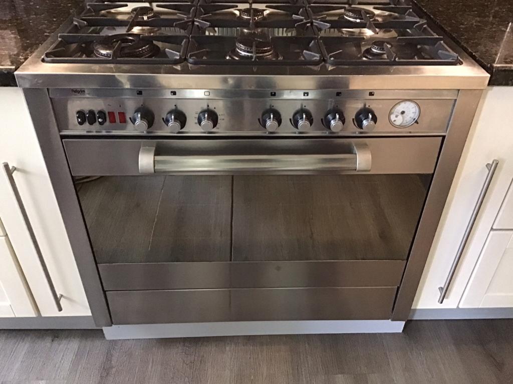 PELGRIM NOVECENTO FORNUIS MET MULTIFUNTIONELE OVEN, Witgoed en Apparatuur, Fornuizen, Ophalen, Gebruikt, Gas, 85 tot 90 cm
