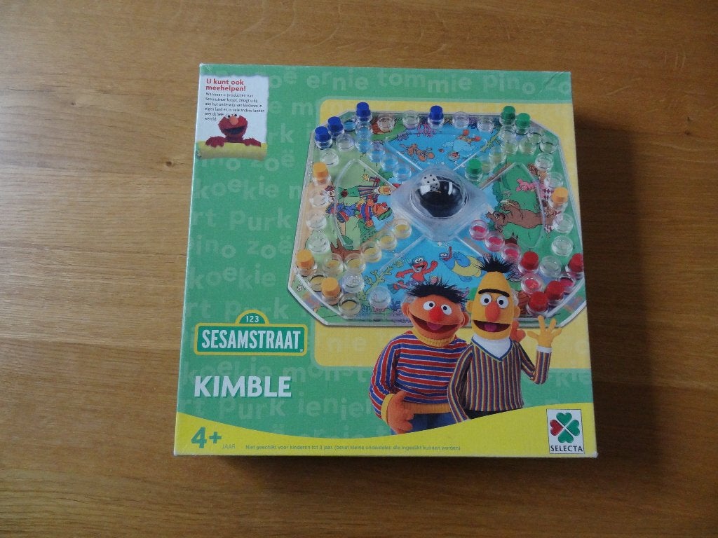 sesam straat mens erger je niet spel, Kinderen en Baby's, Speelgoed | Duplo en Lego, Ophalen, Zo goed als nieuw, Duplo