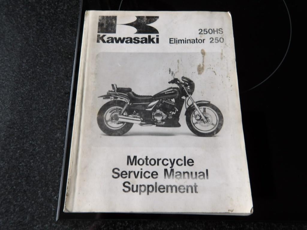 Orig Kawasaki werkplaatshandboek 250 HS Eliminator 250, Motoren, Verzenden, Kawasaki