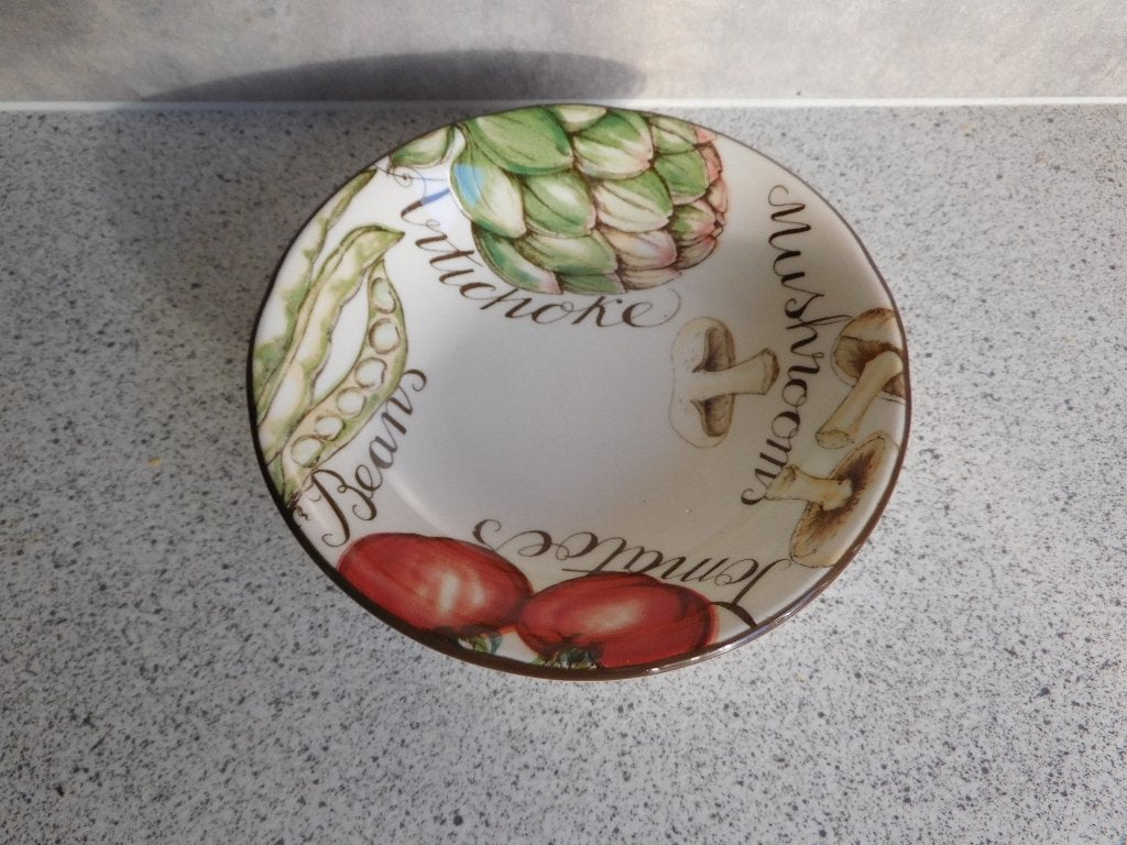 Schaal Vegetable Medley - Franciscan, Johnson Brothers 13 cm, Huis en Inrichting, Overige merken, Keramiek, Vintage, Ophalen of Verzenden