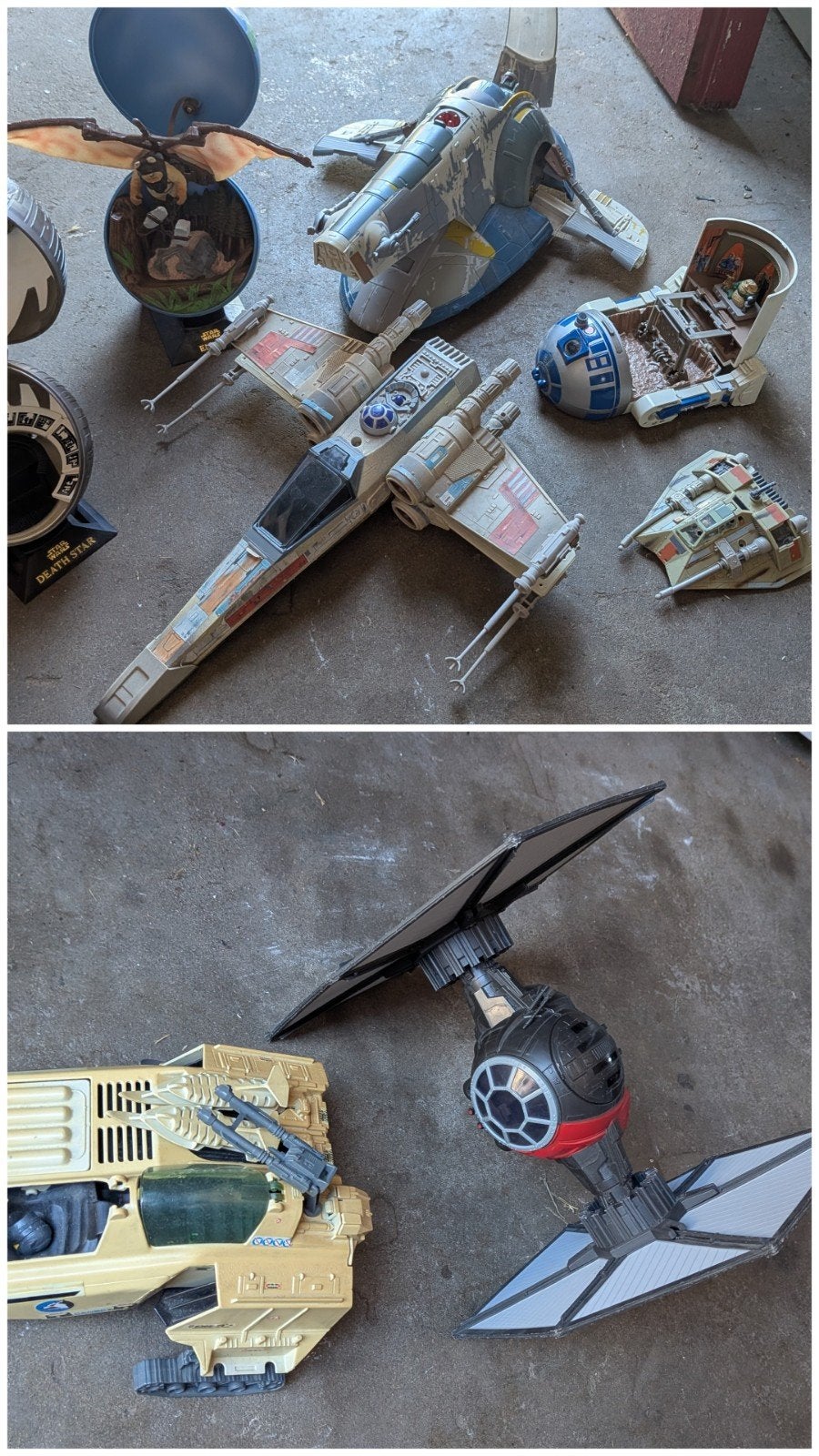 Diverse voertuigen starwars, Verzamelen, Star Wars, Ophalen of Verzenden, Zo goed als nieuw, Actiefiguurtje
