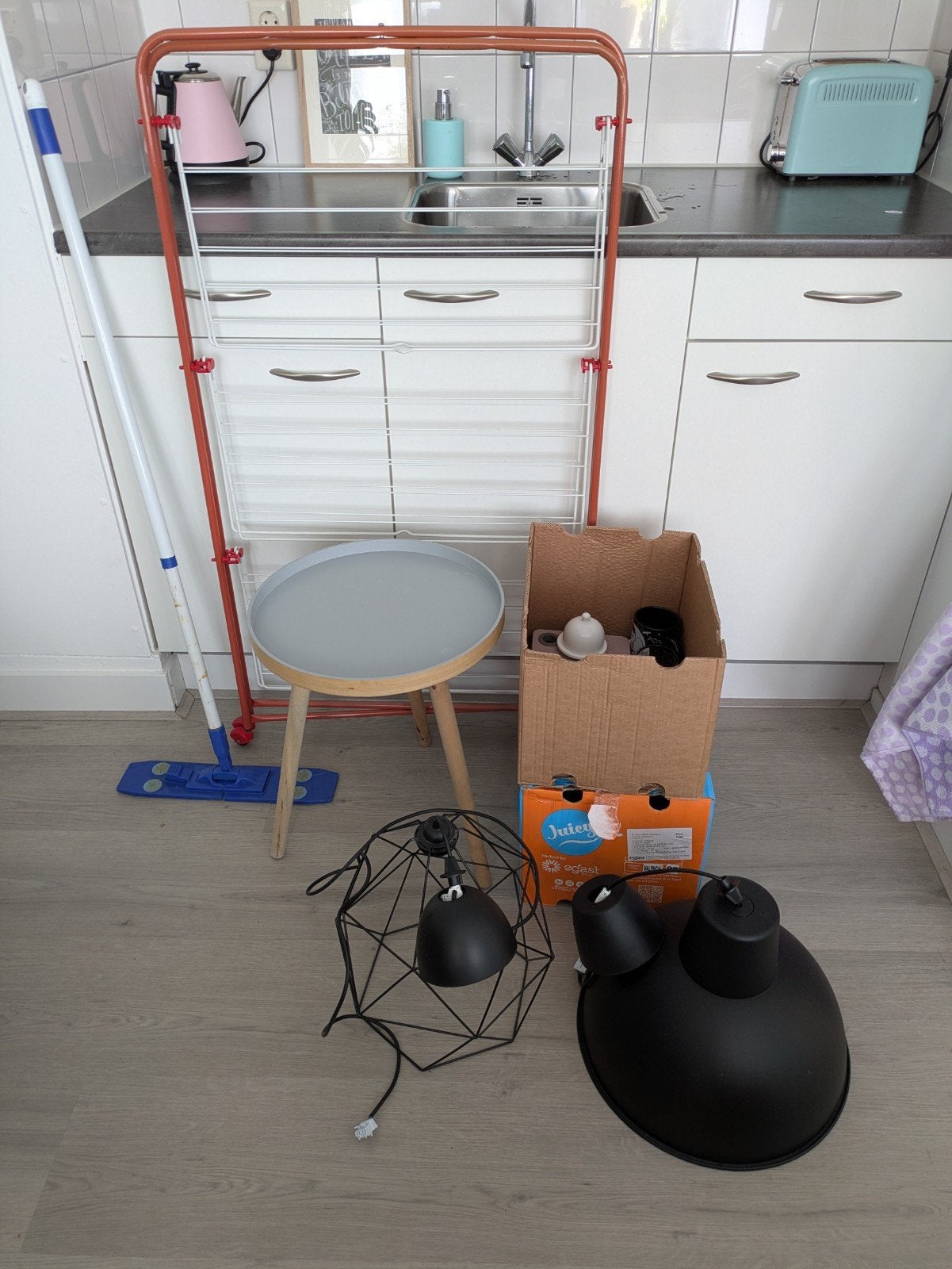 over na een verhuizing, Ophalen, Gebruikt