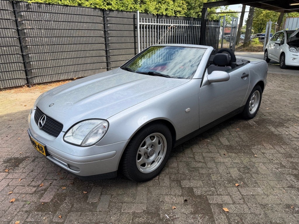 Mercedes-benz SLK-KLASSE SLK 200-Cabrio-Leer-Stoelverwarming, Auto's, Euro 2, 1998 cc, Gebruikt, 4 cilinders