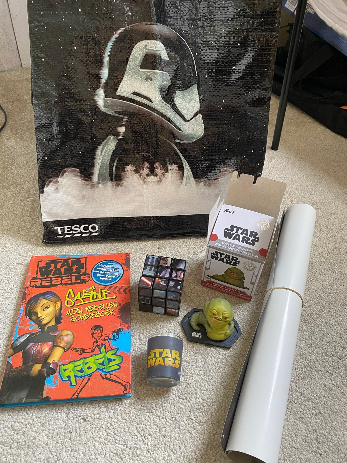 Star Wars Collectie: Boek, Pop, Kubus & poster, Verzamelen, Star Wars, Ophalen of Verzenden, Nieuw, Boek of Poster
