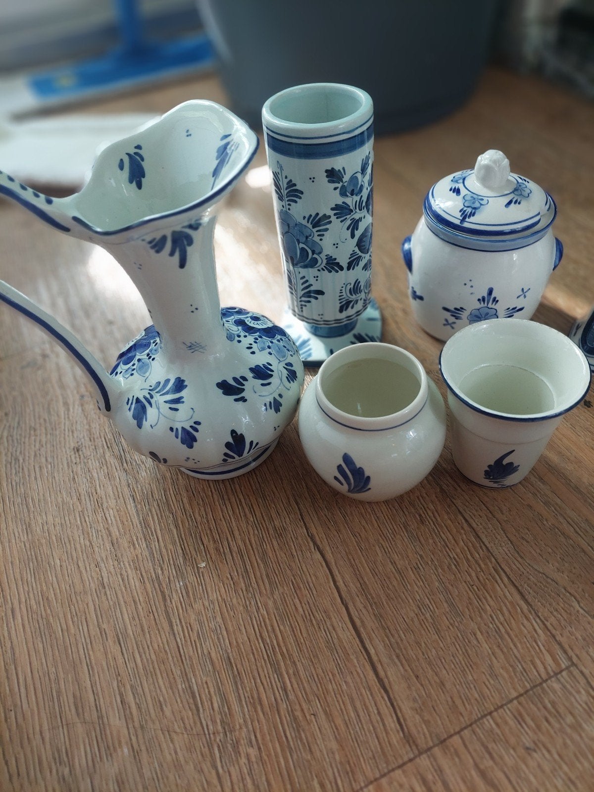Prachtige Delfts Blauwe Vazen en Potten Collectie, Ophalen