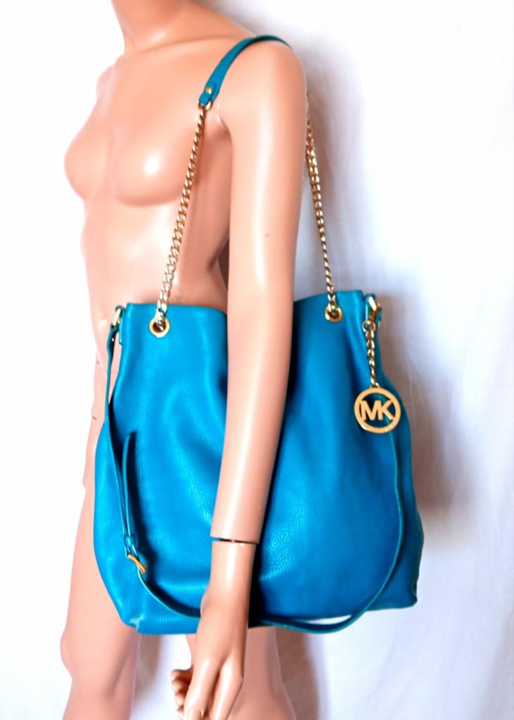 MICHAEL KORS Leren Tas, Sieraden, Tassen en Uiterlijk, Tassen | Damestassen, Ophalen of Verzenden, Bruin, Handtas
