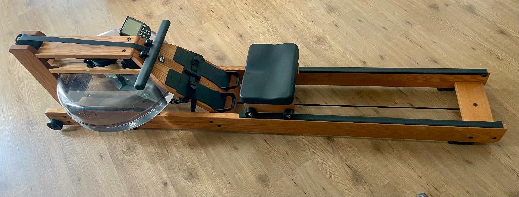 WaterRower roeitrainer Original Serie Kersenhout, Ophalen, Overige materialen, Buik, Zo goed als nieuw