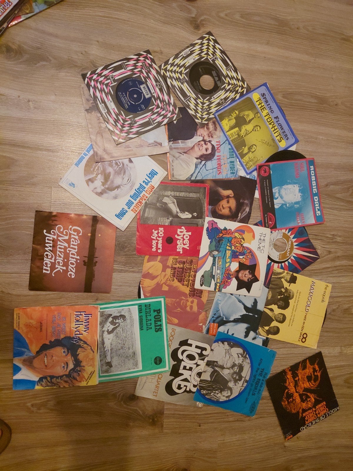 21 singels lps, Ophalen, Overige typen