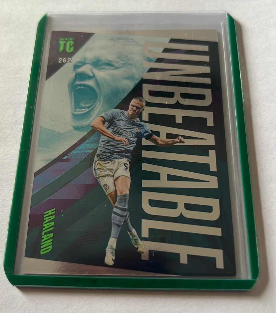 2x Haaland Topps, Verzamelen, Ophalen of Verzenden, Zo goed als nieuw, Buitenlandse clubs, Spelerskaart