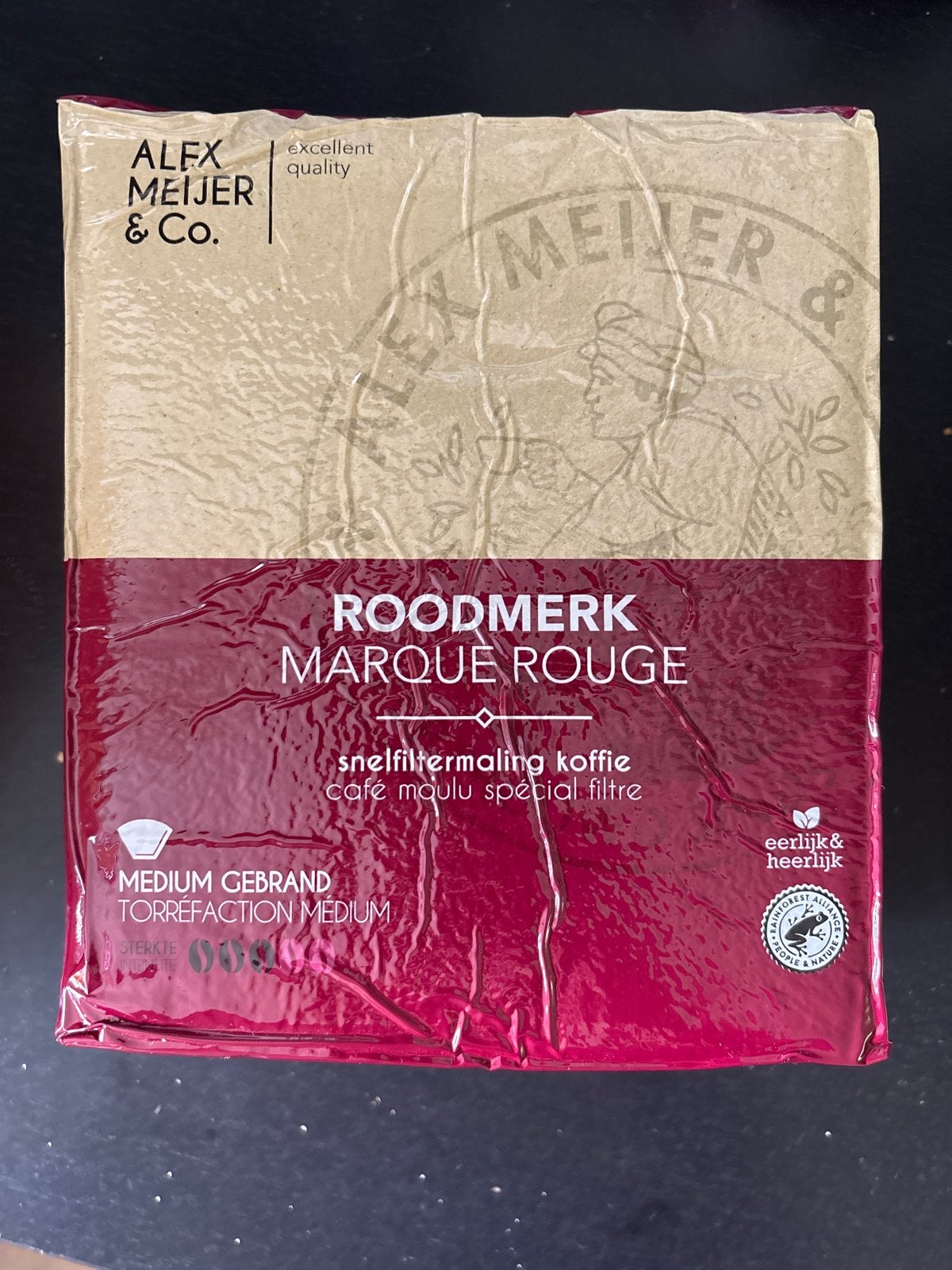 Alex Meijer & Co. Roodmerk filterkoffie 1.5kg, Witgoed en Apparatuur, Koffiezetapparaten, Overige modellen, 10 kopjes of meer