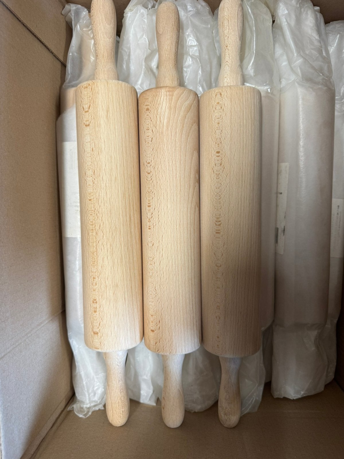 13x deegroller 25cm, Overige typen, Ophalen of Verzenden, Nieuw, Hout