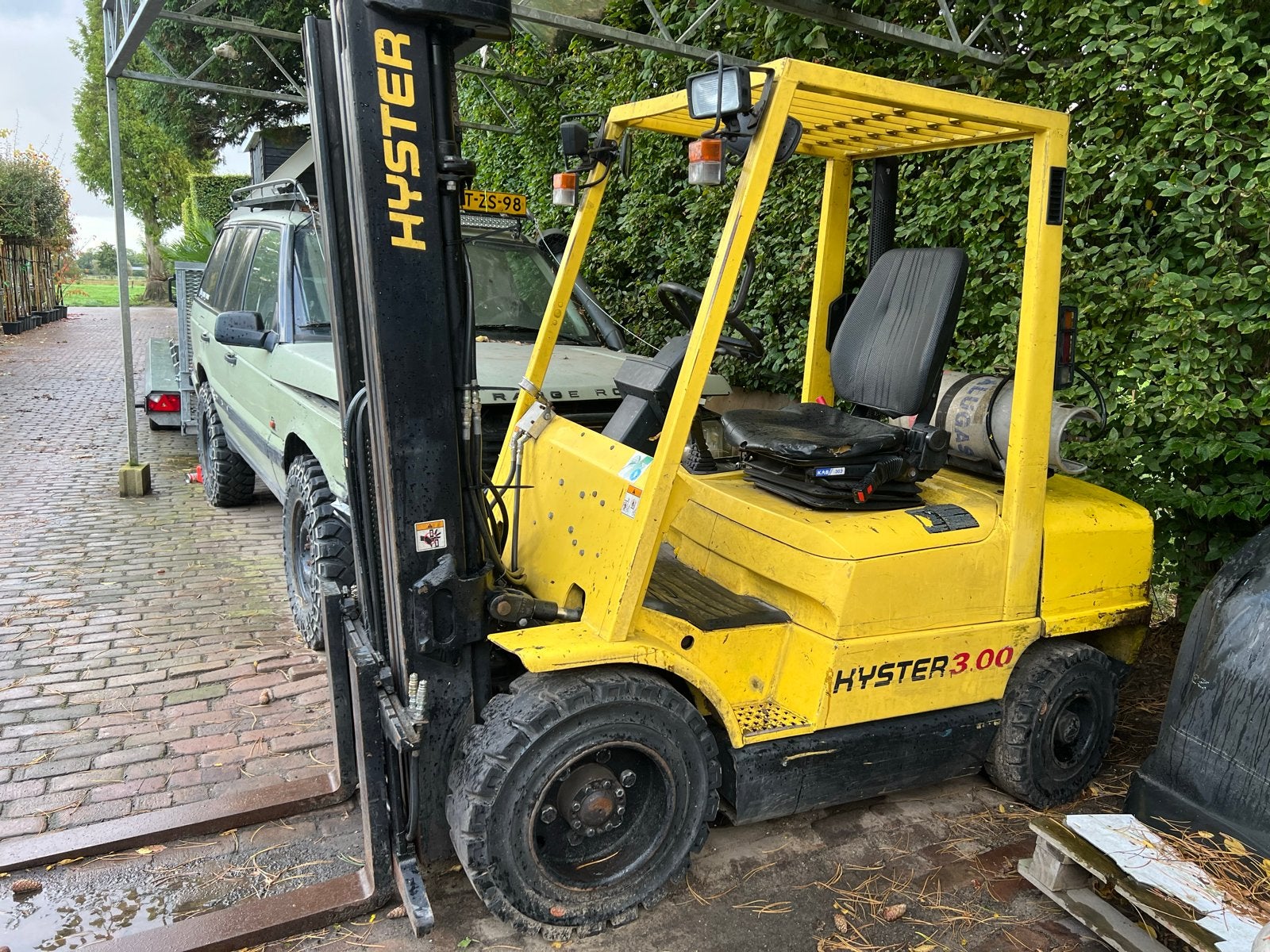 Hyster H3.00XM Heftruck op LPG - 3000 kg hefvermogen, Doe-het-zelf en Verbouw, Ophalen of Verzenden