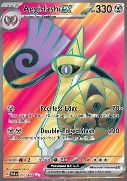 AEGISLASH EX 230/182 - PARADOX RIFT, Ophalen of Verzenden, Nieuw, Losse kaart, Foil