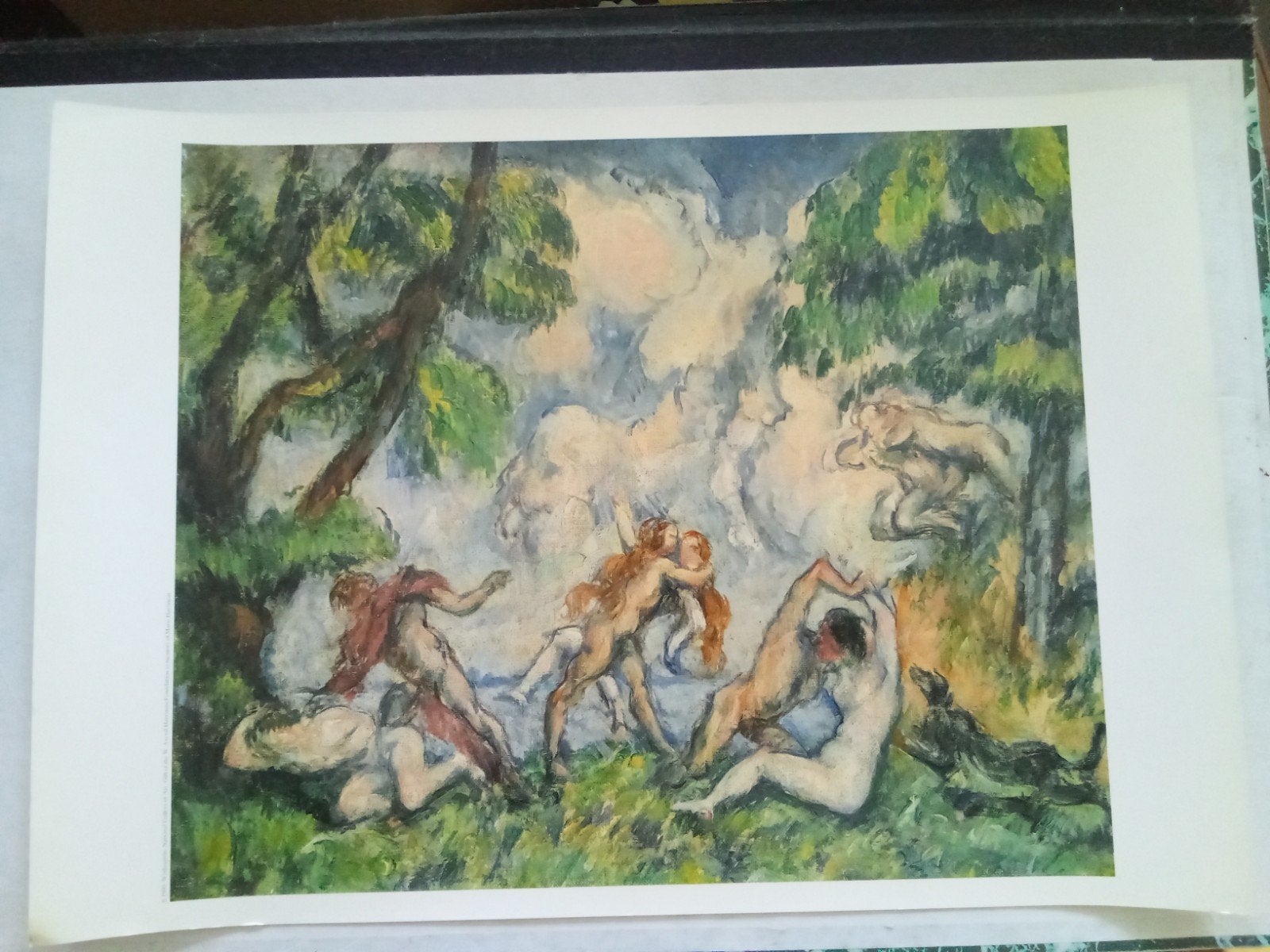 Paul Cézanne print naakt erotiek, Ophalen of Verzenden