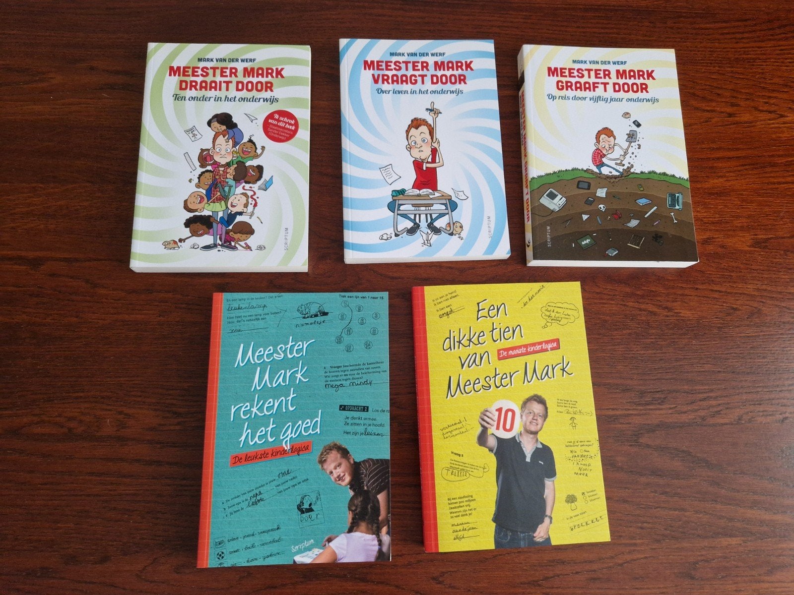 Meester Mark boekenpakket (5 boeken), Mark van der Werf, Nieuw, Ophalen of Verzenden, Alpha