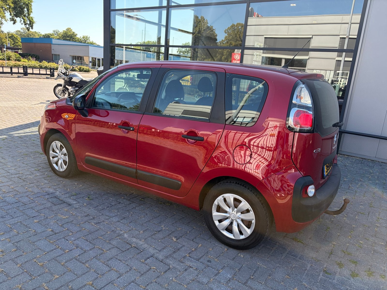 Citroën C3 Picasso 1.4 VTI 70KW 2013 Rood, Auto's, Voorwielaandrijving, Origineel Nederlands, Bedrijf, 1397 cc