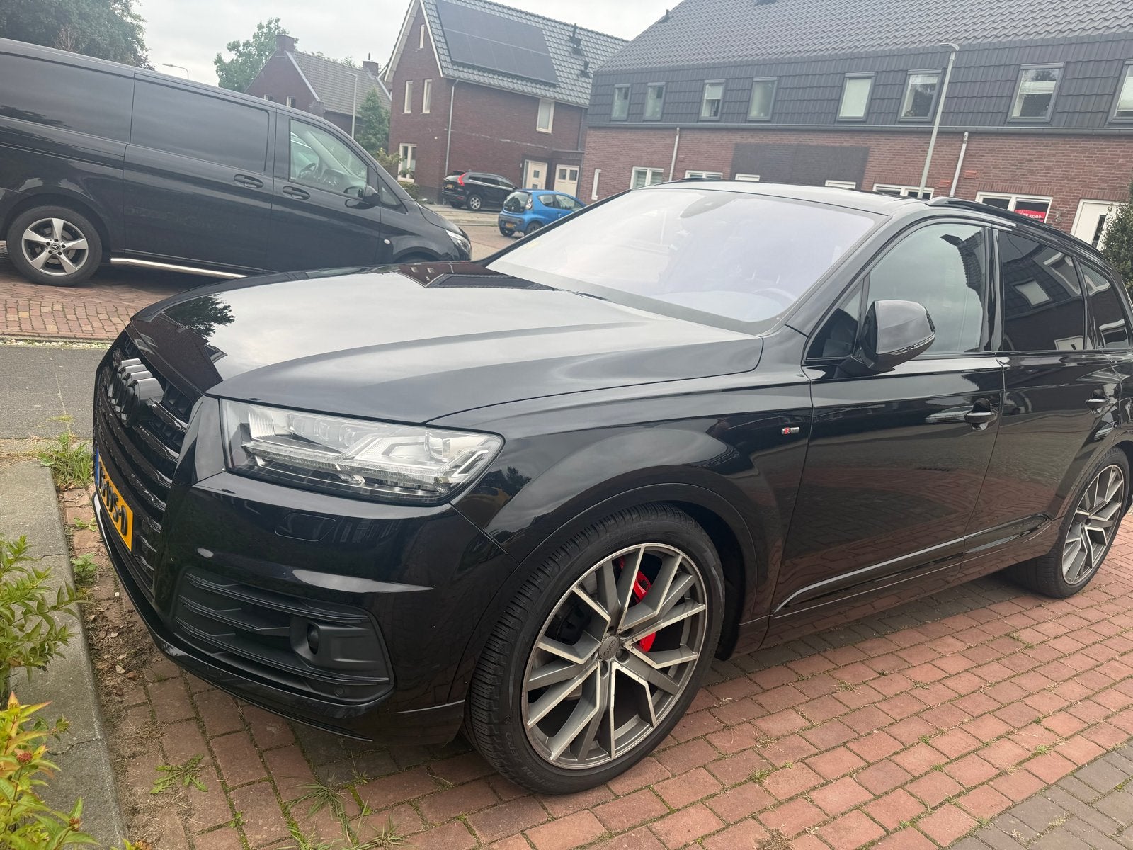 Audi Q7 3.0 TDI 200KW Quattro Tiptronic 2015 Zwart 7 zits, Automaat, 241 €/maand, Zwart, 272 pk
