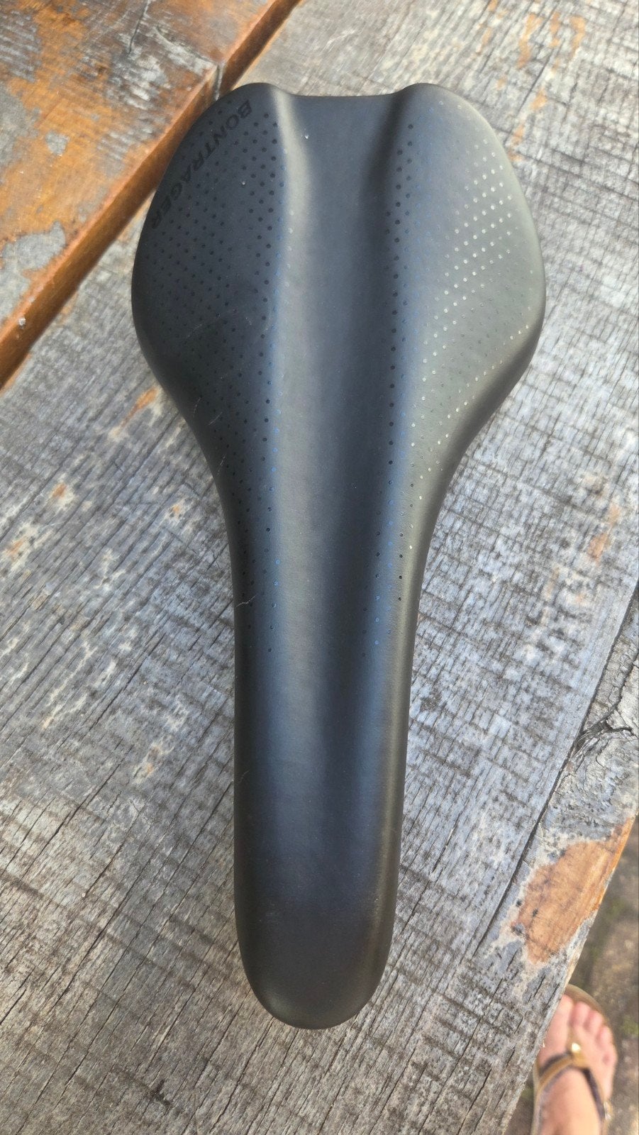 Bontrager fietszadel - Zo goed als nieuw, Fietsen en Brommers, Fietsonderdelen, Stadsfiets, Kunststof, Ophalen of Verzenden, Zo goed als nieuw