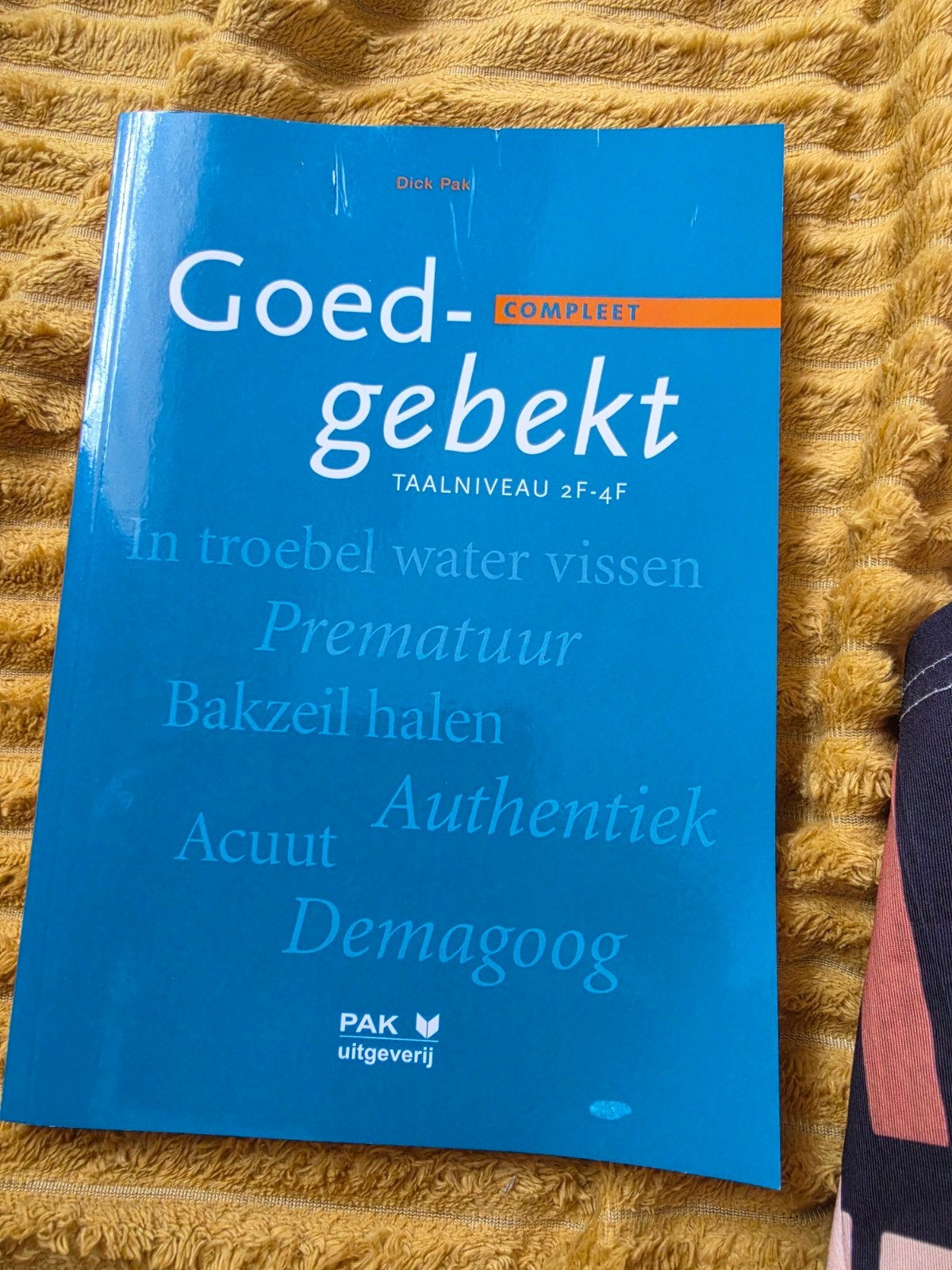 Goed-gebekt Compleet - Taalvaardigheid 2F-4F, Boeken, Ophalen, Non-fictie, Nederlands, Zo goed als nieuw