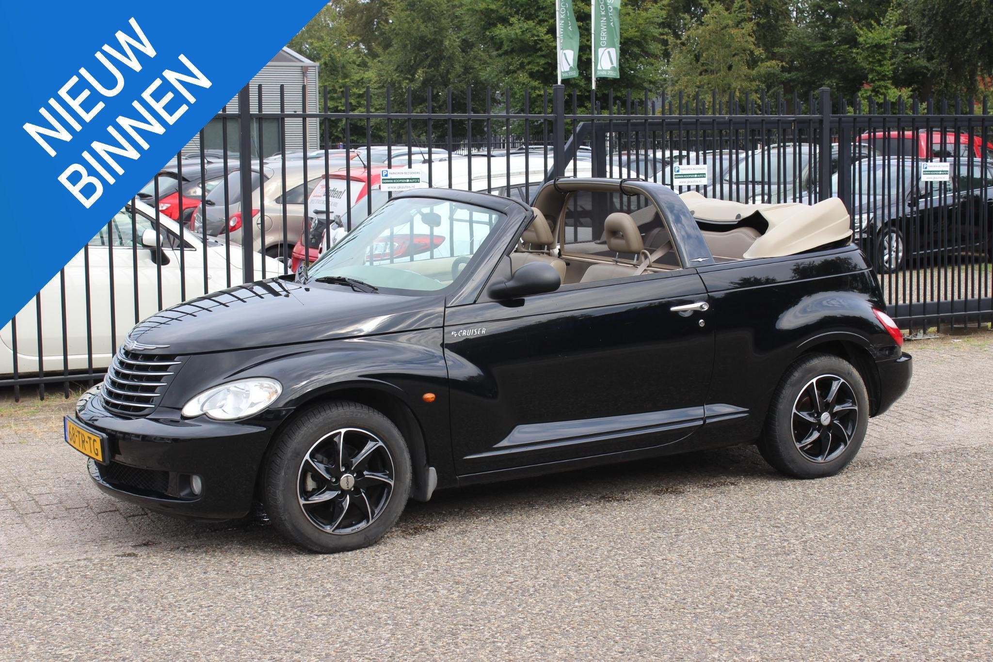 Chrysler PT Cruiser Cabrio 2.4i Automaat Limited, Auto's, Chrysler, 450 kg, Gebruikt, Cabriolet, 4 stoelen