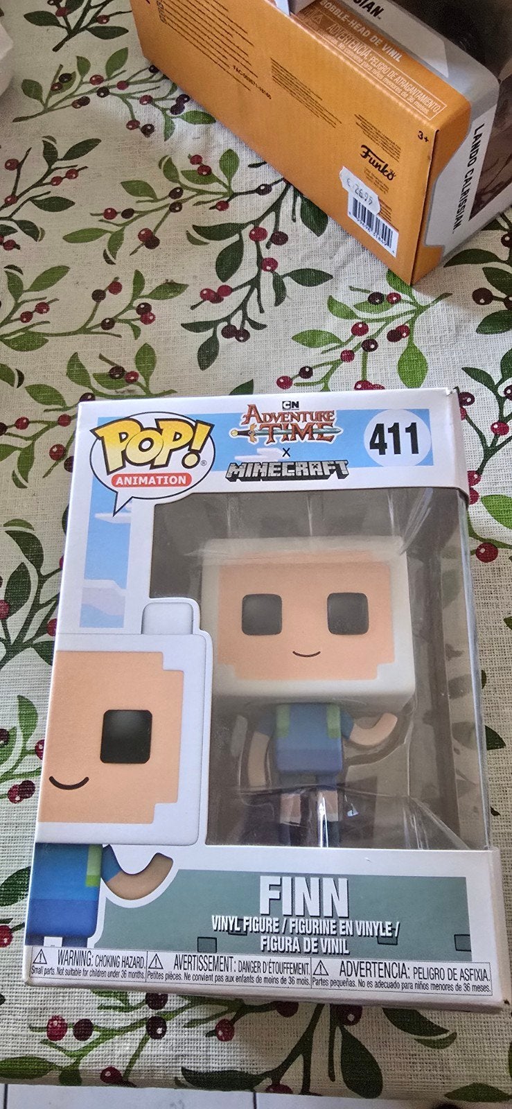 Funko Pop! Adventure Time x Minecraft Finn #411, Ophalen of Verzenden