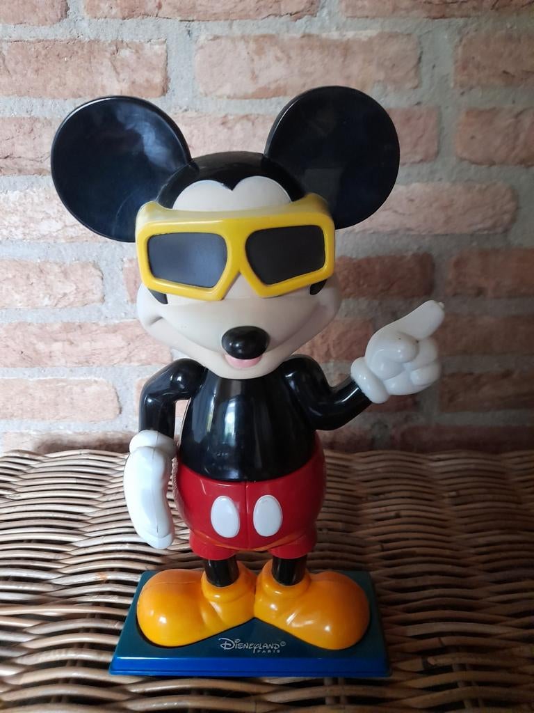 Disney figuur Mickey Mouse, Verzamelen, Ophalen of Verzenden, Mickey Mouse, Gebruikt, Beeldje of Figuurtje