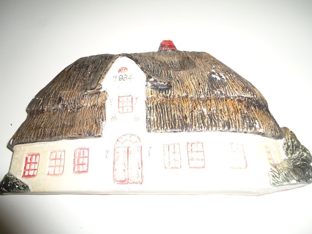wandversiering oude boerderij van gips 17 x 11, Antiek en Kunst, Curiosa en Brocante, Ophalen of Verzenden