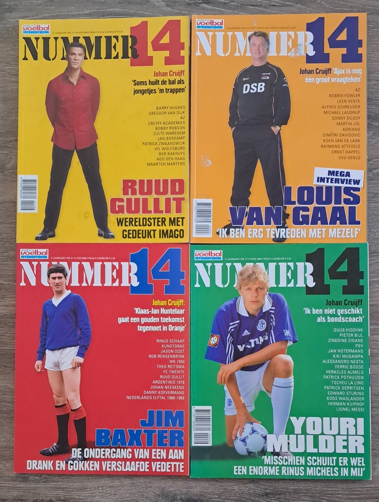Voetbal International Nummer 14 - Diverse Edities, Ophalen of Verzenden, Buitenlandse clubs