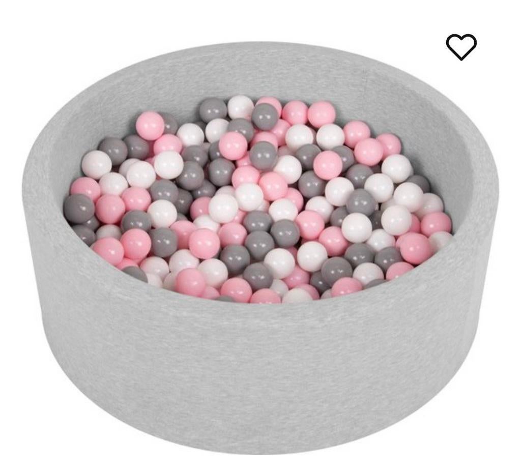 Zachte Ballenbak voor Kinderen - Roze/Witte/Doorzicht Ballen, Ophalen of Verzenden, Jongen of Meisje