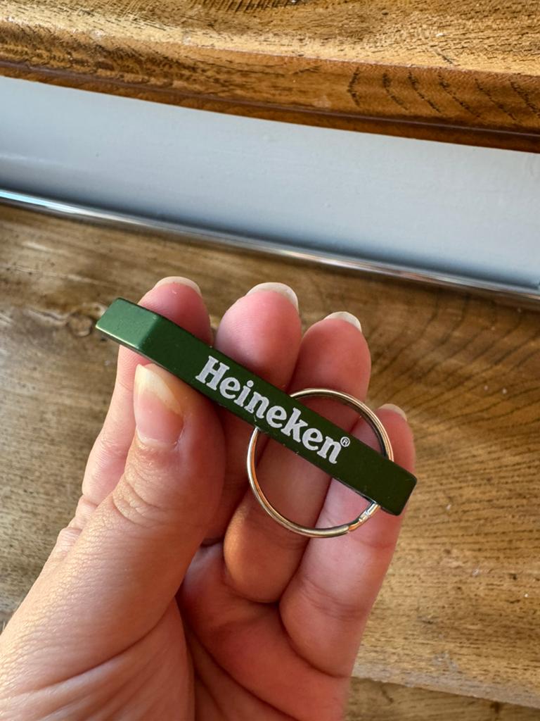 Heineken flesopener, Verzamelen, Ophalen of Verzenden, Zo goed als nieuw, Flesopener, Heineken