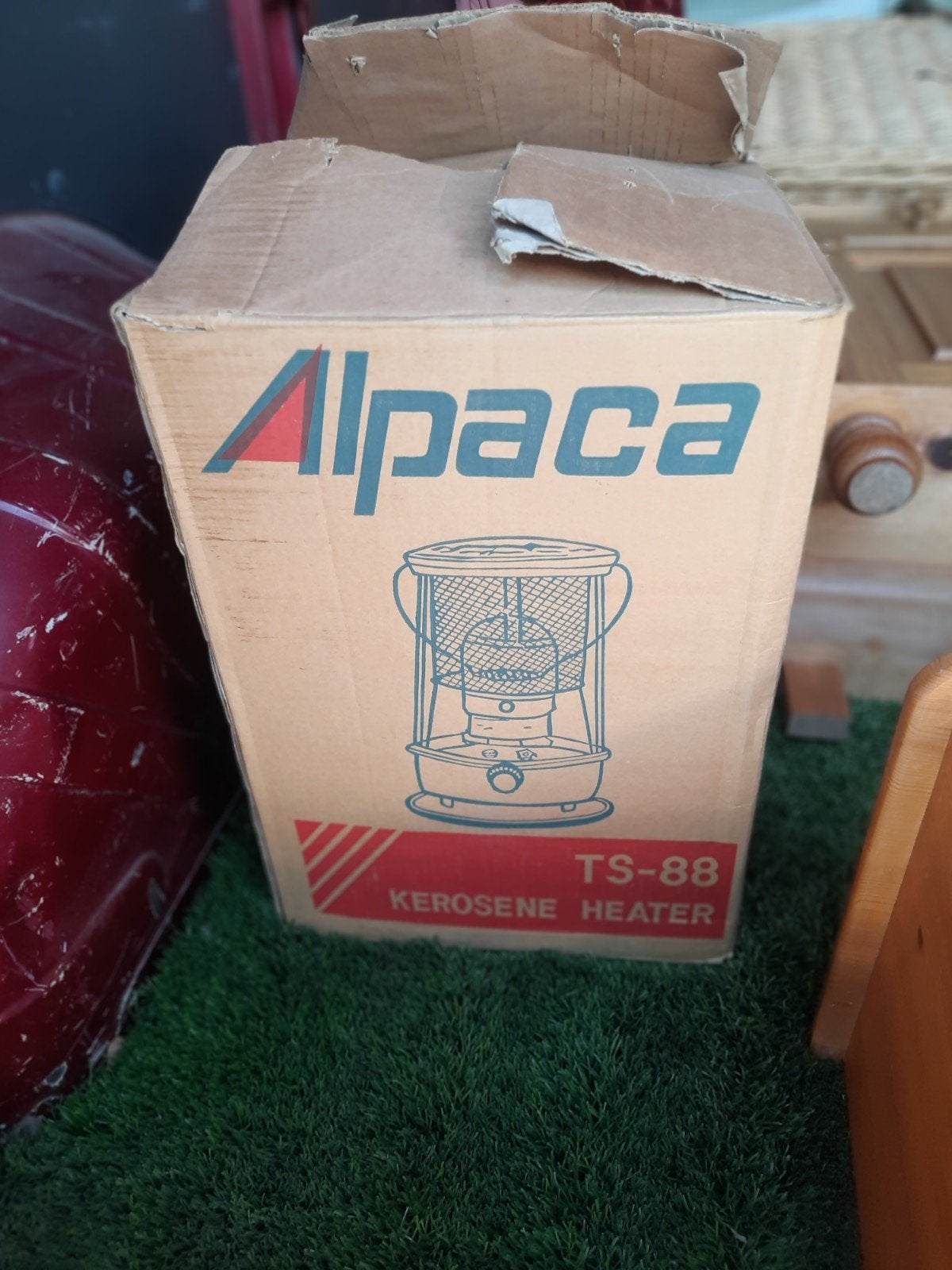 Alpaca TS-88 Kerosine Heater - Zo goed als nieuw, 30 tot 80 cm, Kachel, Minder dan 60 cm, Ophalen of Verzenden