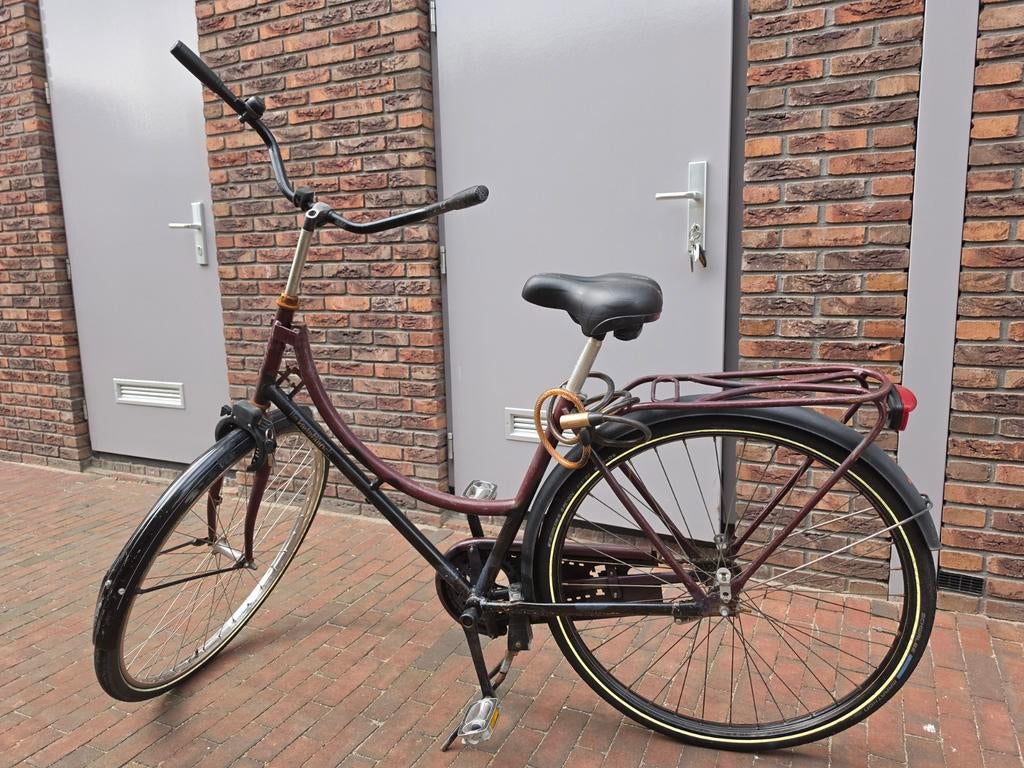 Damesfiets - Nette staat, comfortabel zadel, Fietsen en Brommers, Ophalen of Verzenden