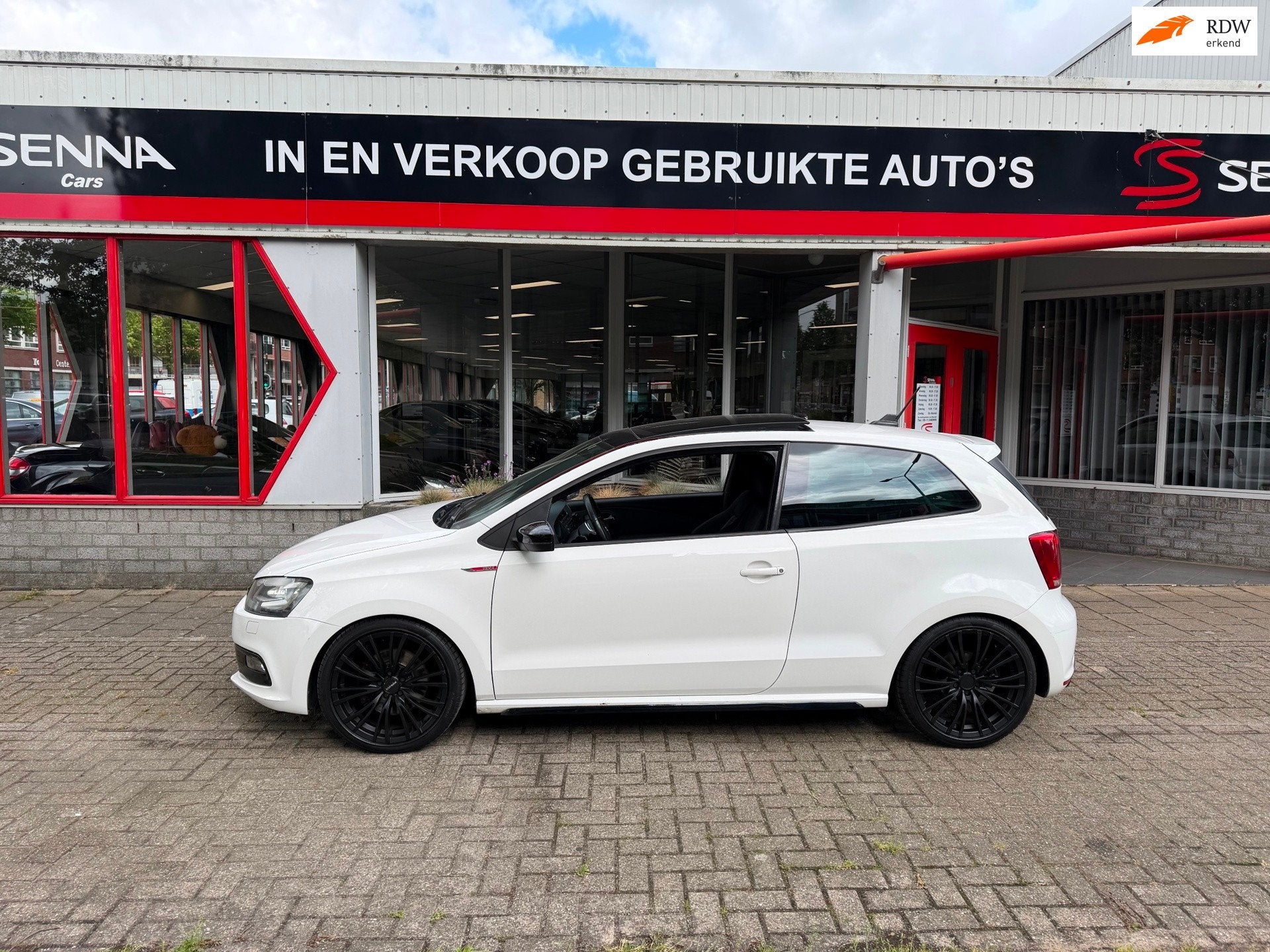 Volkswagen Polo 1.4 TSI GTI DSG - Pano - Carplay - Milltek, Euro 5, 4 cilinders, Wit, Geïmporteerd