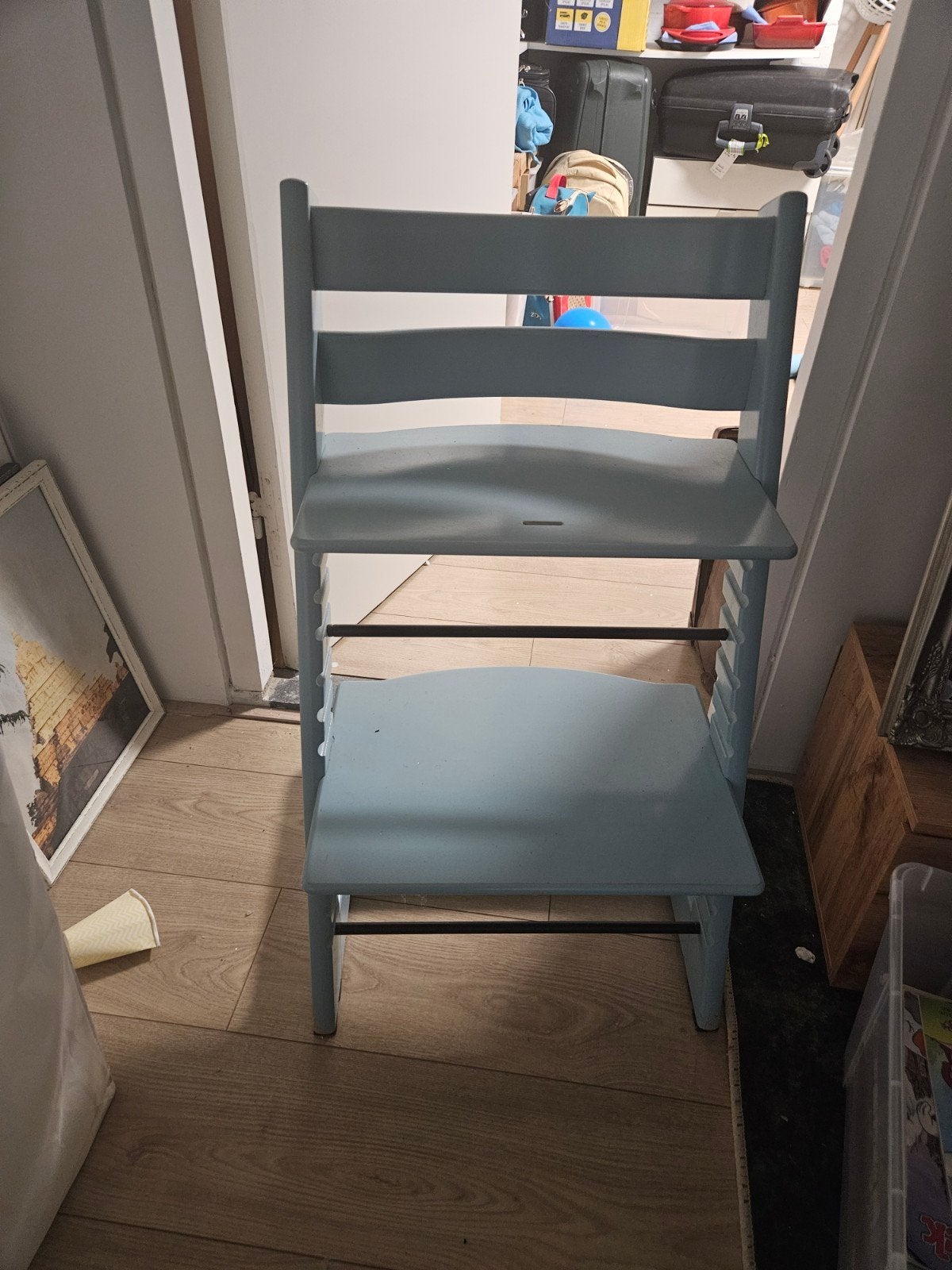 tripp trap stoel, Ophalen, Zo goed als nieuw, Meegroeistoel, Aanschuifbaar