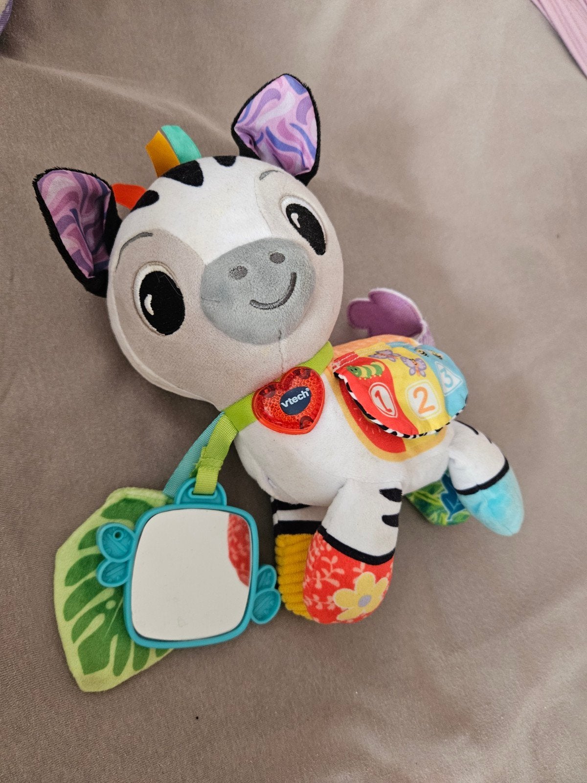 VTech Zebra Rammelaar met Geluid en Licht, Ophalen of Verzenden