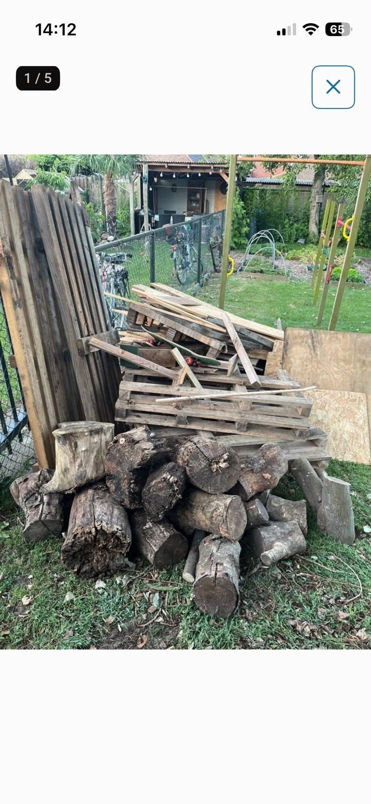 Grote stapel hout: planken, balken, boomstammen en meer, Gebruikt, Ophalen of Verzenden, Balk, Overige houtsoorten