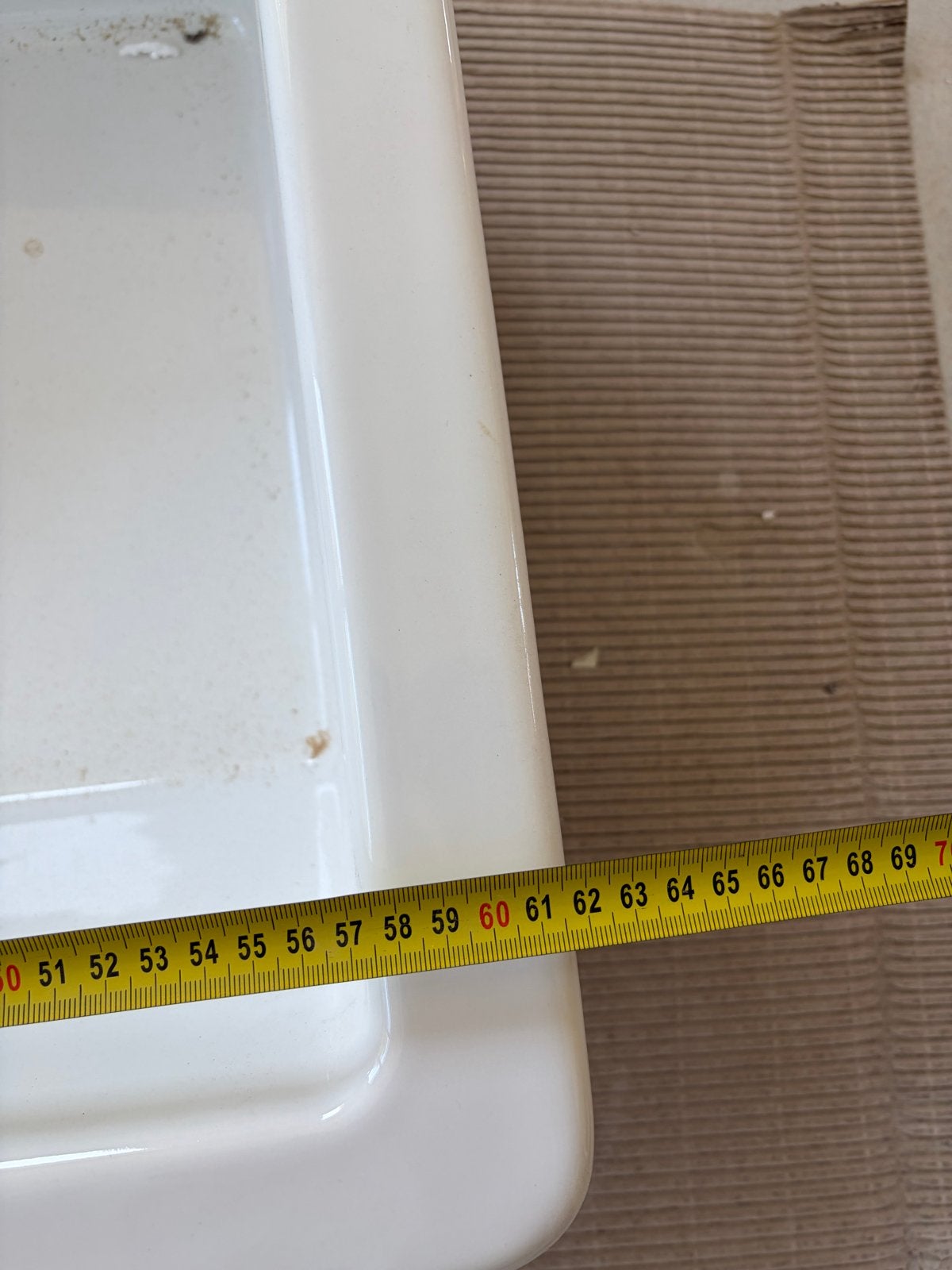 IKEA HAVSEN Keramische spoelbak - Nieuw, Overige typen, IKEA, Nieuw, Ophalen of Verzenden