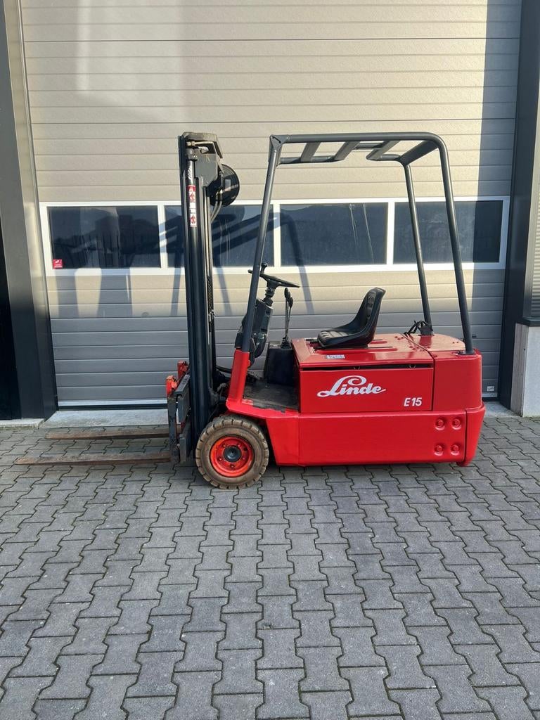 Linde E15 Elektrische heftruck/ 1500 kg/ Sideshift/ Marge!, Zakelijke goederen, Machines en Bouw | Heftrucks en Intern transport