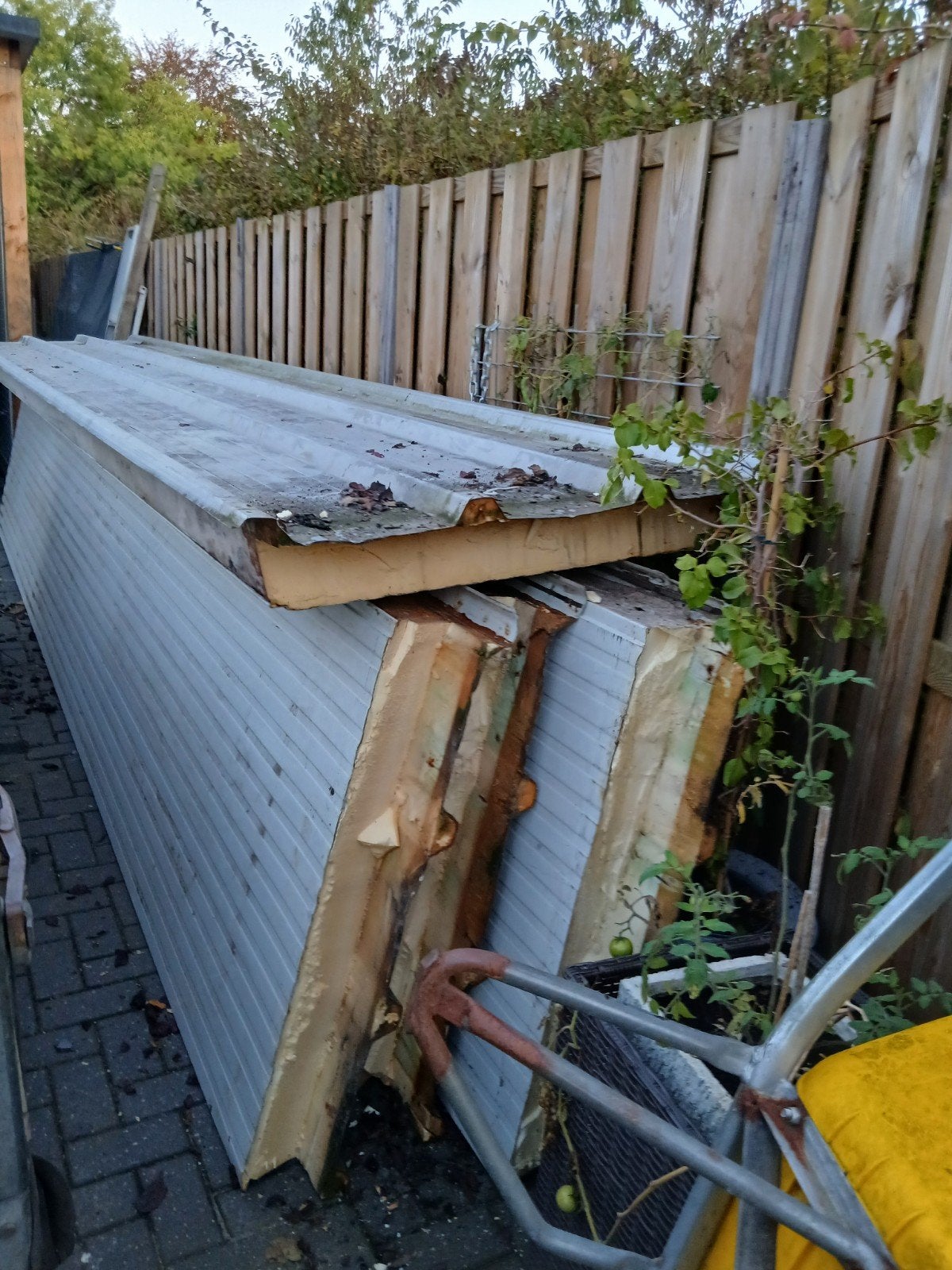 Gebruikte sandwichpanelen voor diverse toepassingen dakplaat, Ophalen, Gebruikt, Overige materialen, 50 tot 100 mm