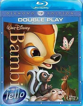 Blu-ray: Disney's Bambi, Diamond Edition (1942) in KC UKNLOG, Cd's en Dvd's, Blu-ray, Ophalen of Verzenden, Nieuw in verpakking