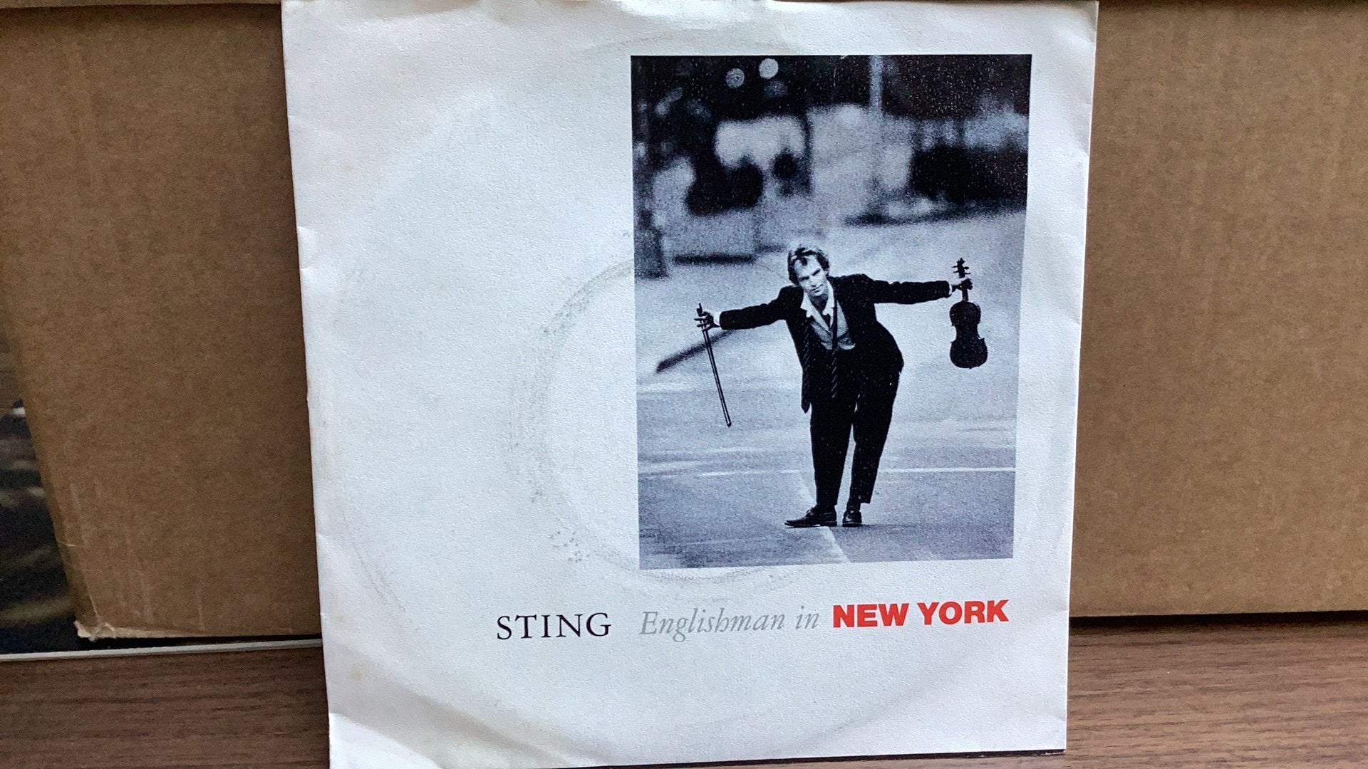 Sting. Englishman in New York, Cd's en Dvd's, Ophalen of Verzenden, Zo goed als nieuw, Pop
